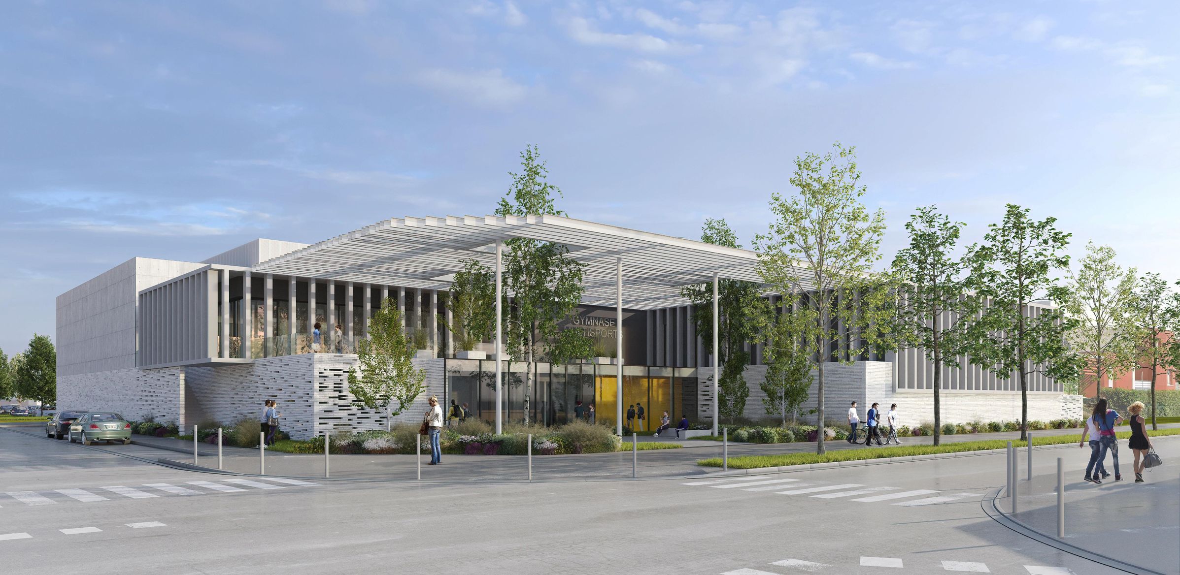 Gymnase avec salles et mur d’escalade – Beauzelle (31)