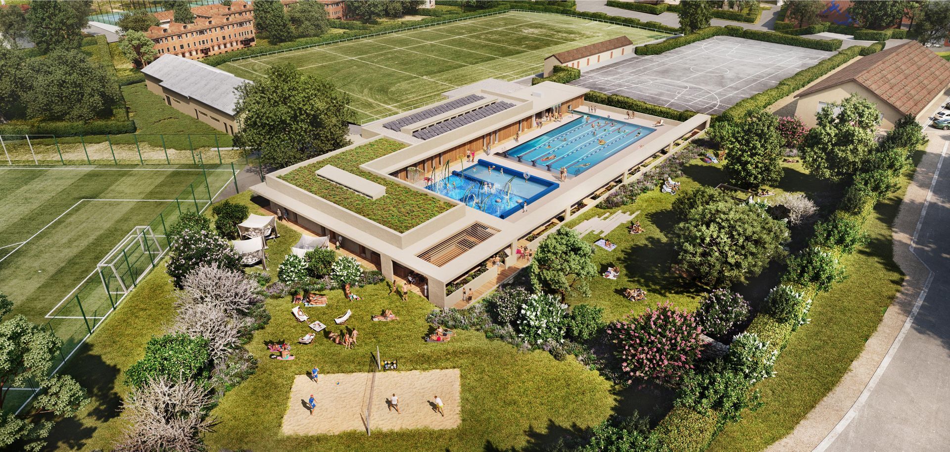 Piscine intercommunale – Pélussin (42)